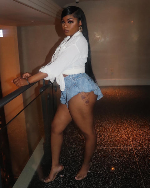 Ruffle Shorts